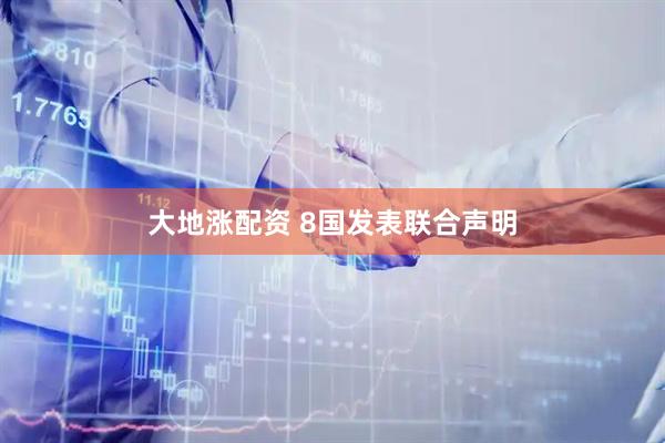 大地涨配资 8国发表联合声明